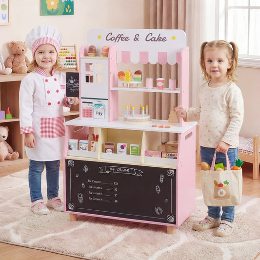Kids Ice Cream Shop Pretend Play Set – BrightSprig
