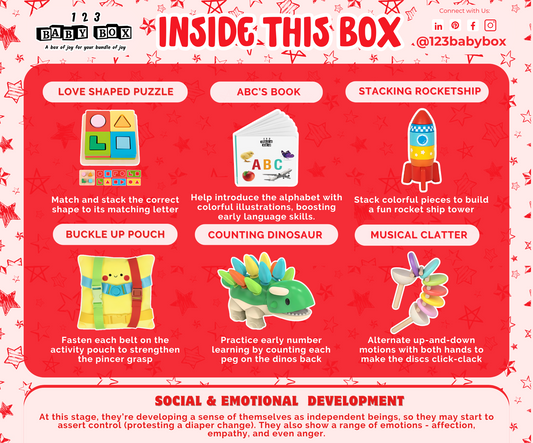 123 Baby Box Montessori Learning Box – 22-24 Months – BrightSprig
