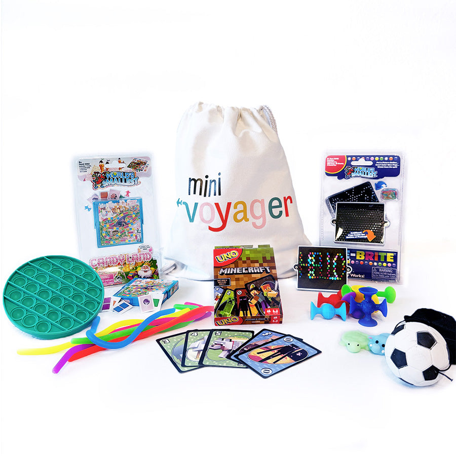 Mini Voyager Gamer Jetsetter Activity Kit – Ages 6–10 – BrightSprig