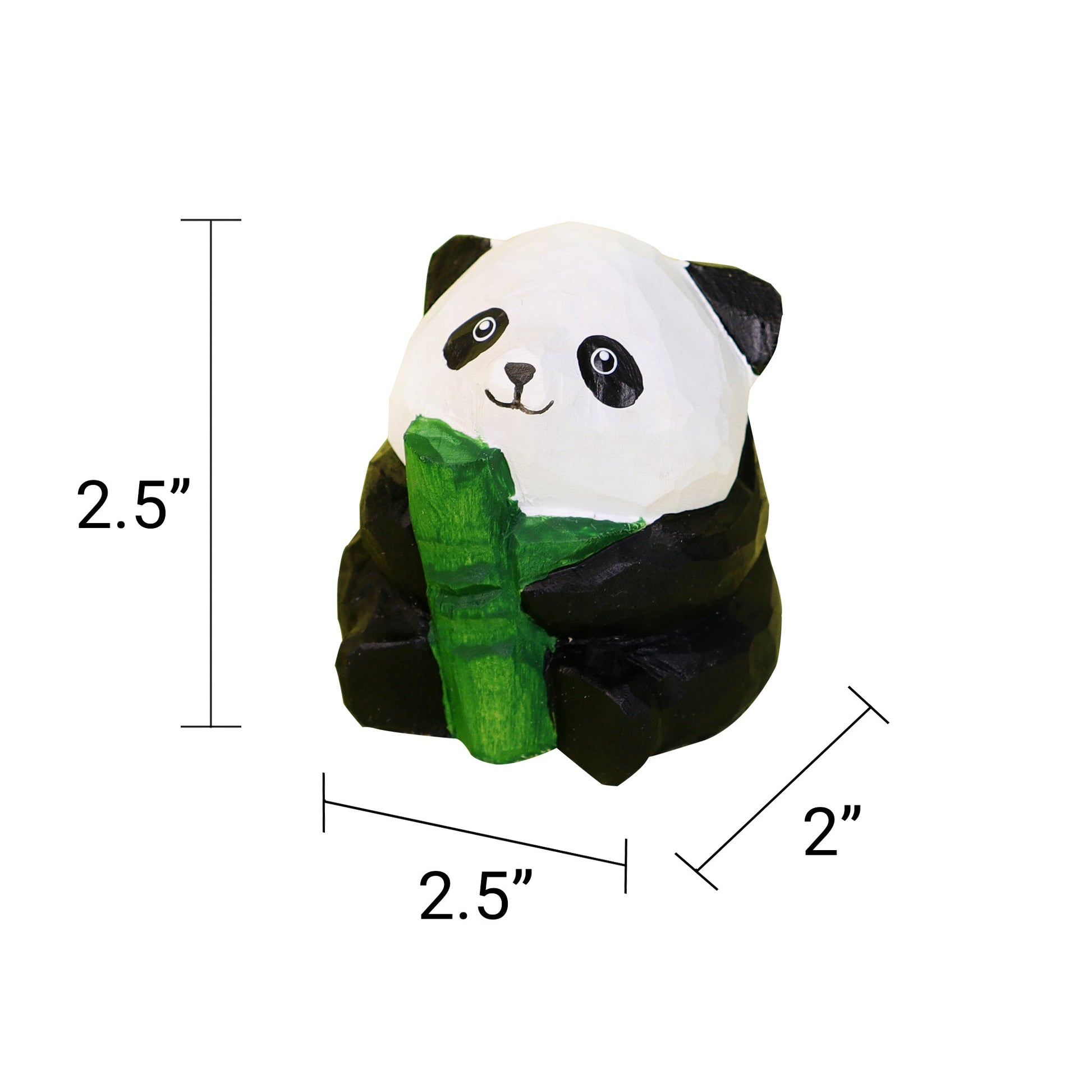 Kitsville Paint-Your-Own Wooden Panda Craft Kit – BrightSprig