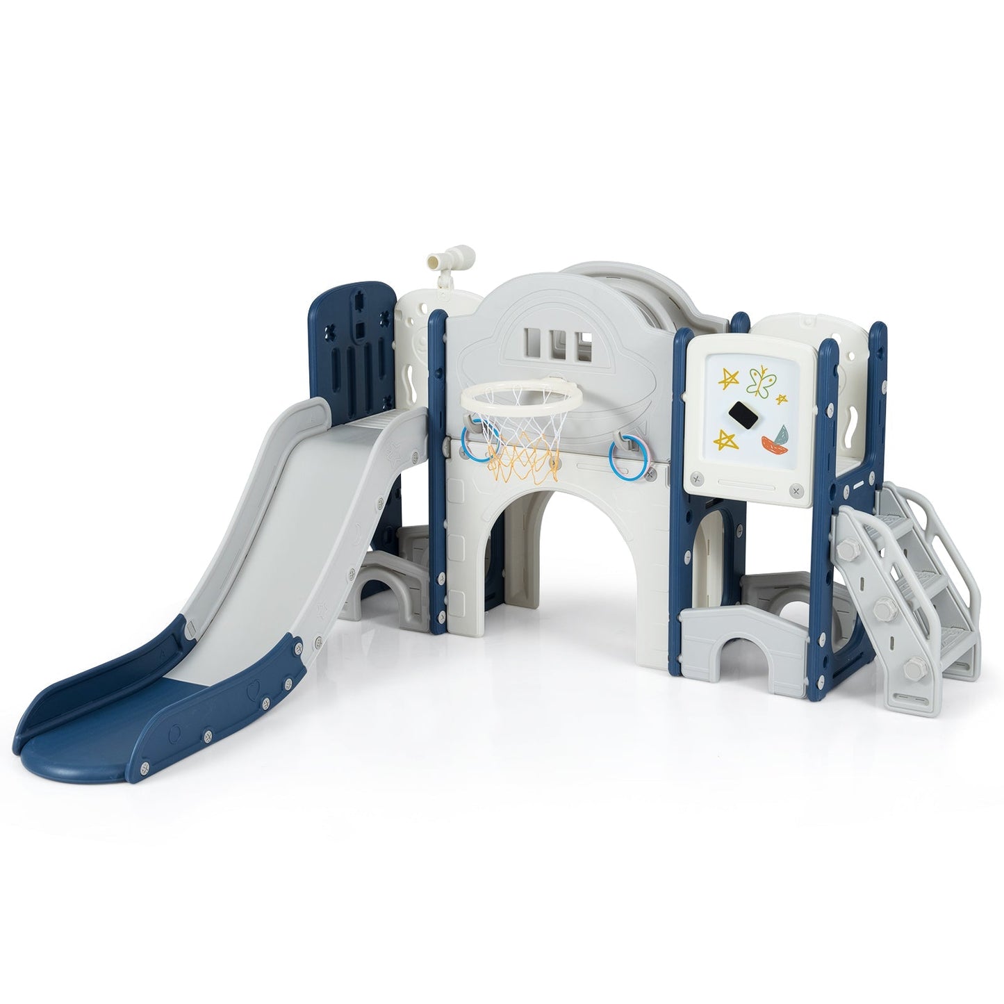 10-in-1 Toddler Indoor Playground & Slide – BrightSprig