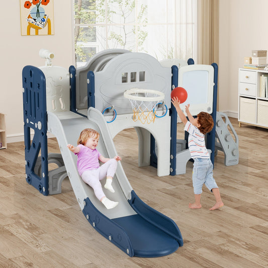 10-in-1 Toddler Indoor Playground & Slide – BrightSprig