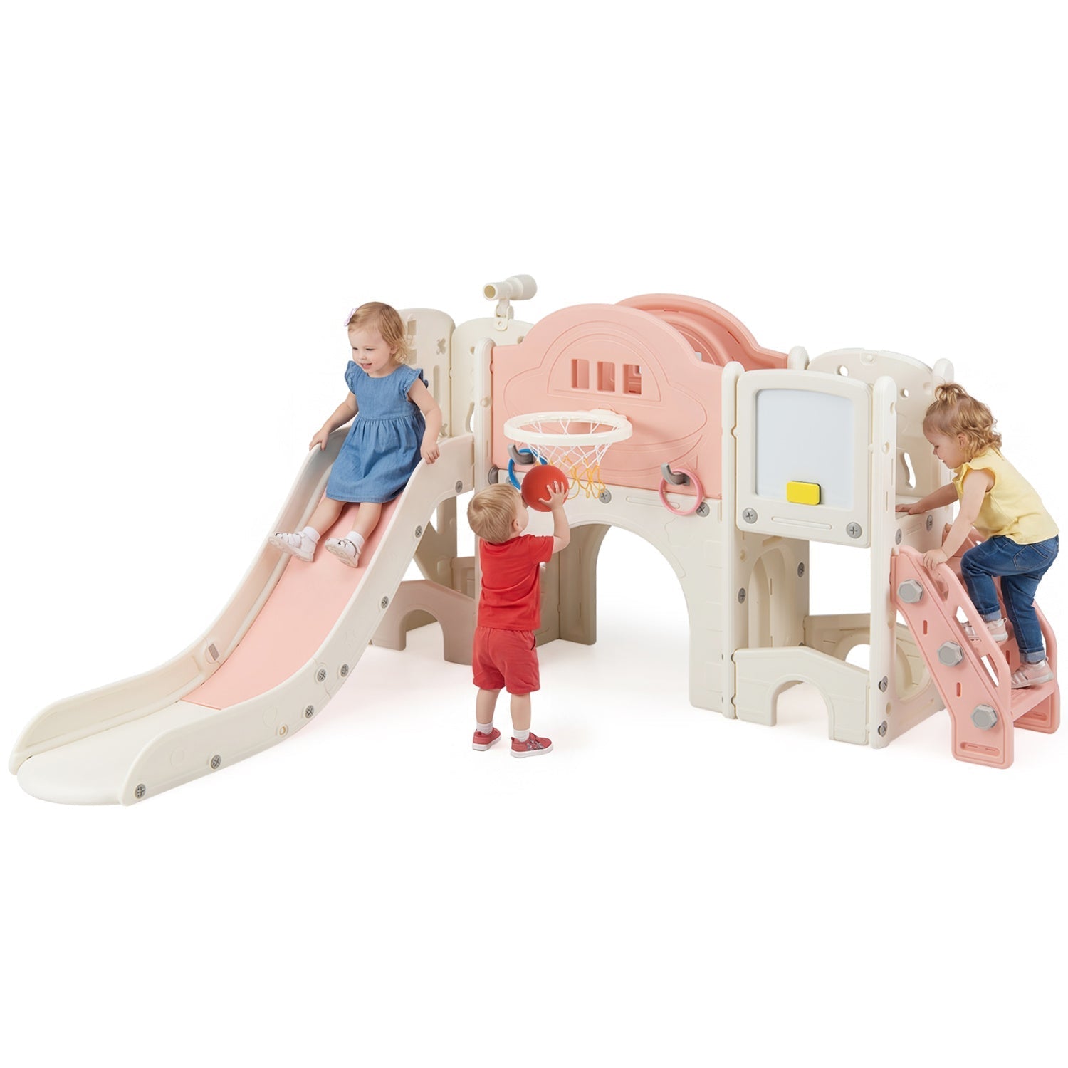 10-in-1 Toddler Indoor Playground & Slide – BrightSprig