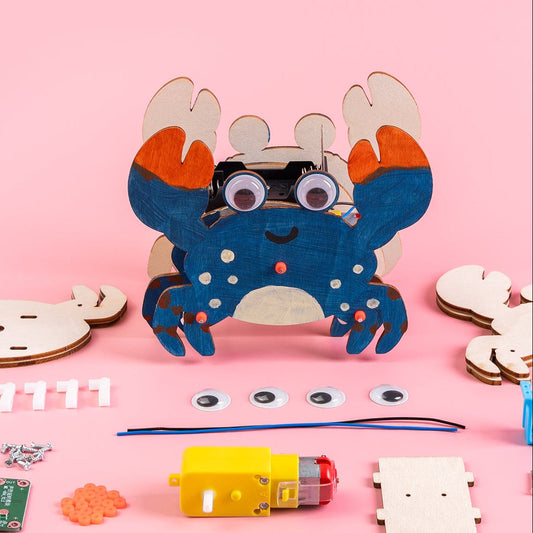 Kitsville Sound-Activated Walking Crab STEM Kit – BrightSprig