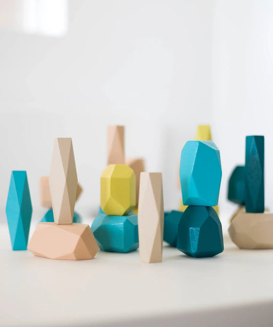Everett & Avery Montessori Wooden Blocks – BrightSprig