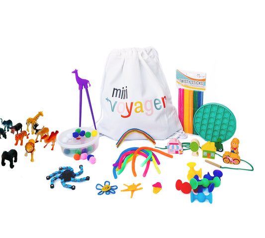 Mini Voyager Jetsetter Activity Kit – Ages 3–5 – BrightSprig
