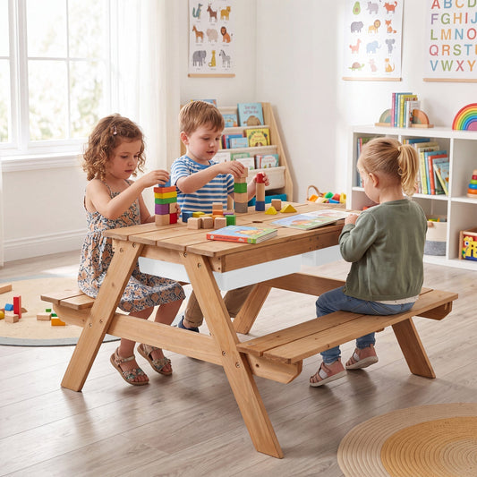 Kids Outdoor Sand & Water Activity Table – BrightSprig