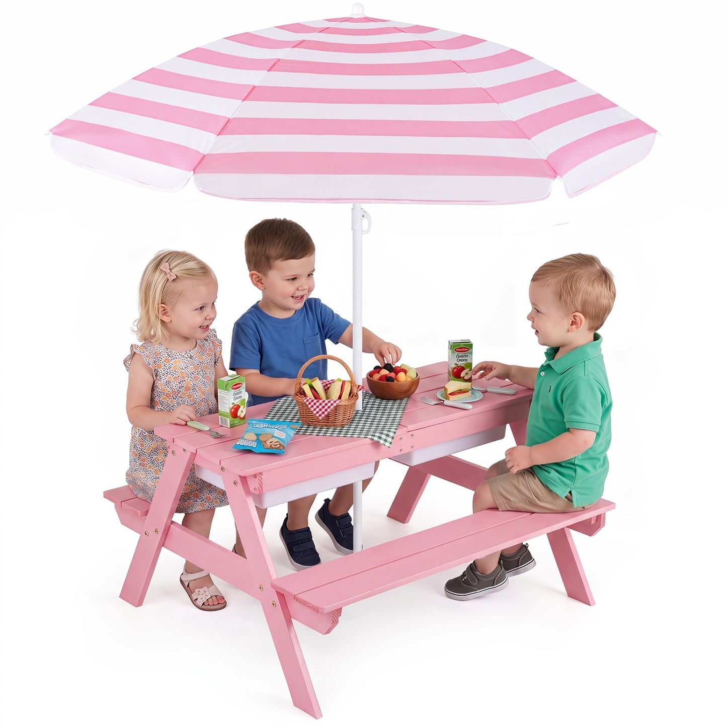 Kids Outdoor Sand & Water Activity Table – BrightSprig