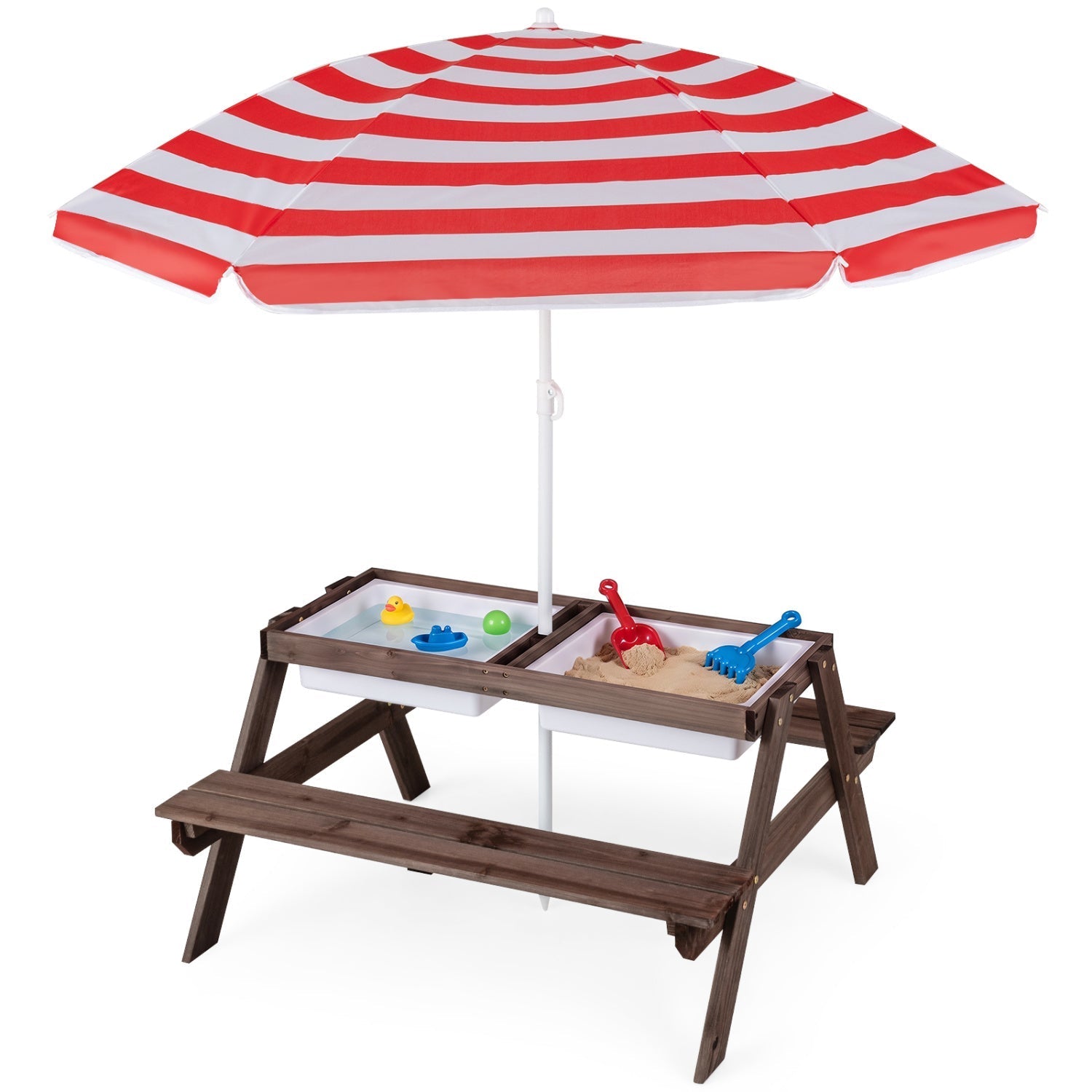 Kids Outdoor Sand & Water Activity Table – BrightSprig