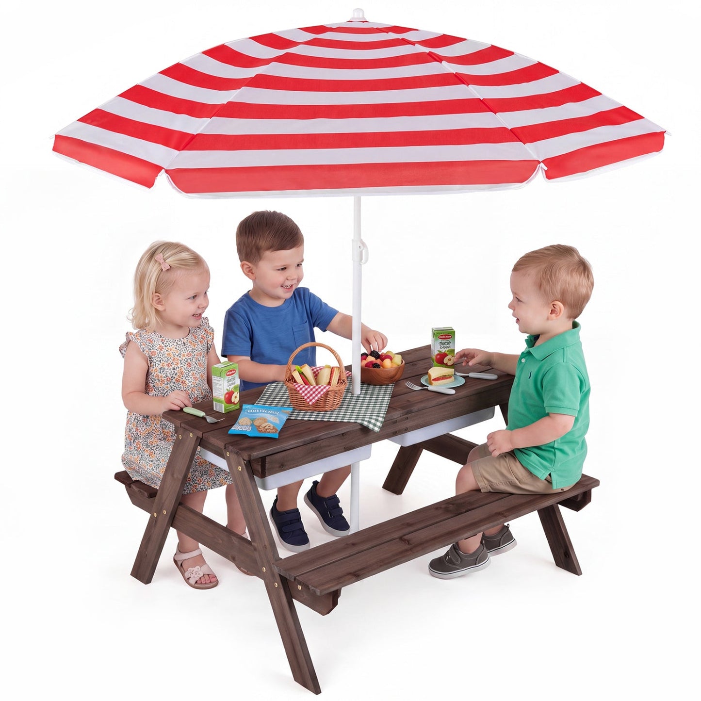 Kids Outdoor Sand & Water Activity Table – BrightSprig