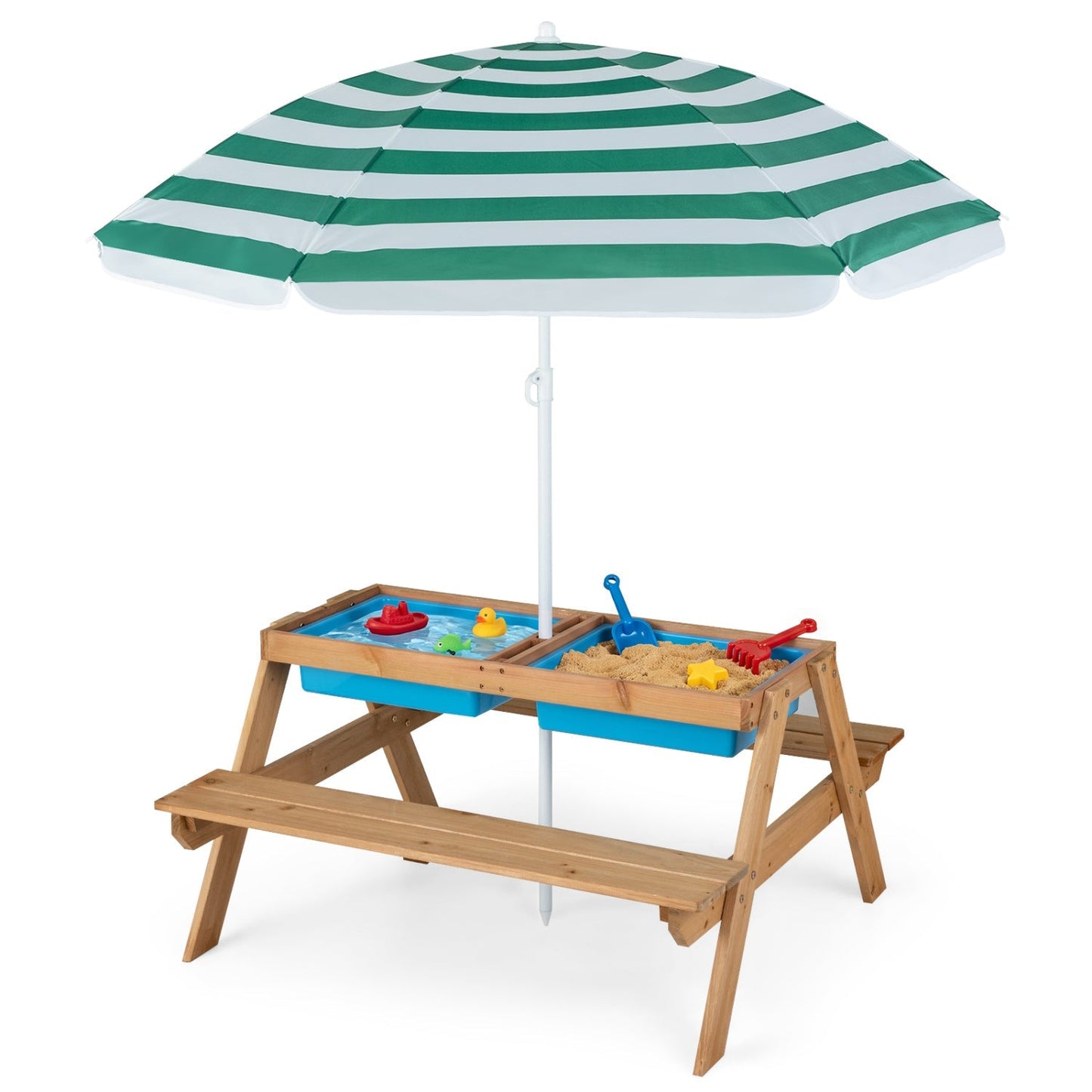 Kids Outdoor Sand & Water Activity Table – BrightSprig