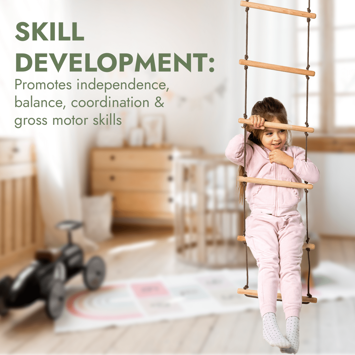 Goodevas 3-in-1 Swing & Climbing Set by Goodevas – BrightSprig