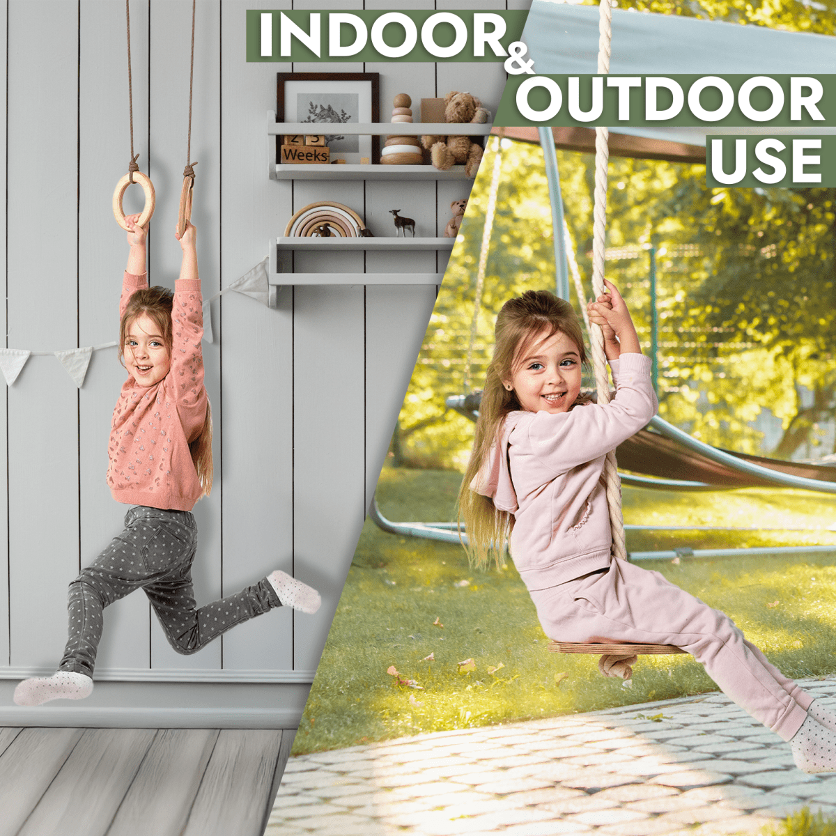 Goodevas 3-in-1 Swing & Climbing Set by Goodevas – BrightSprig