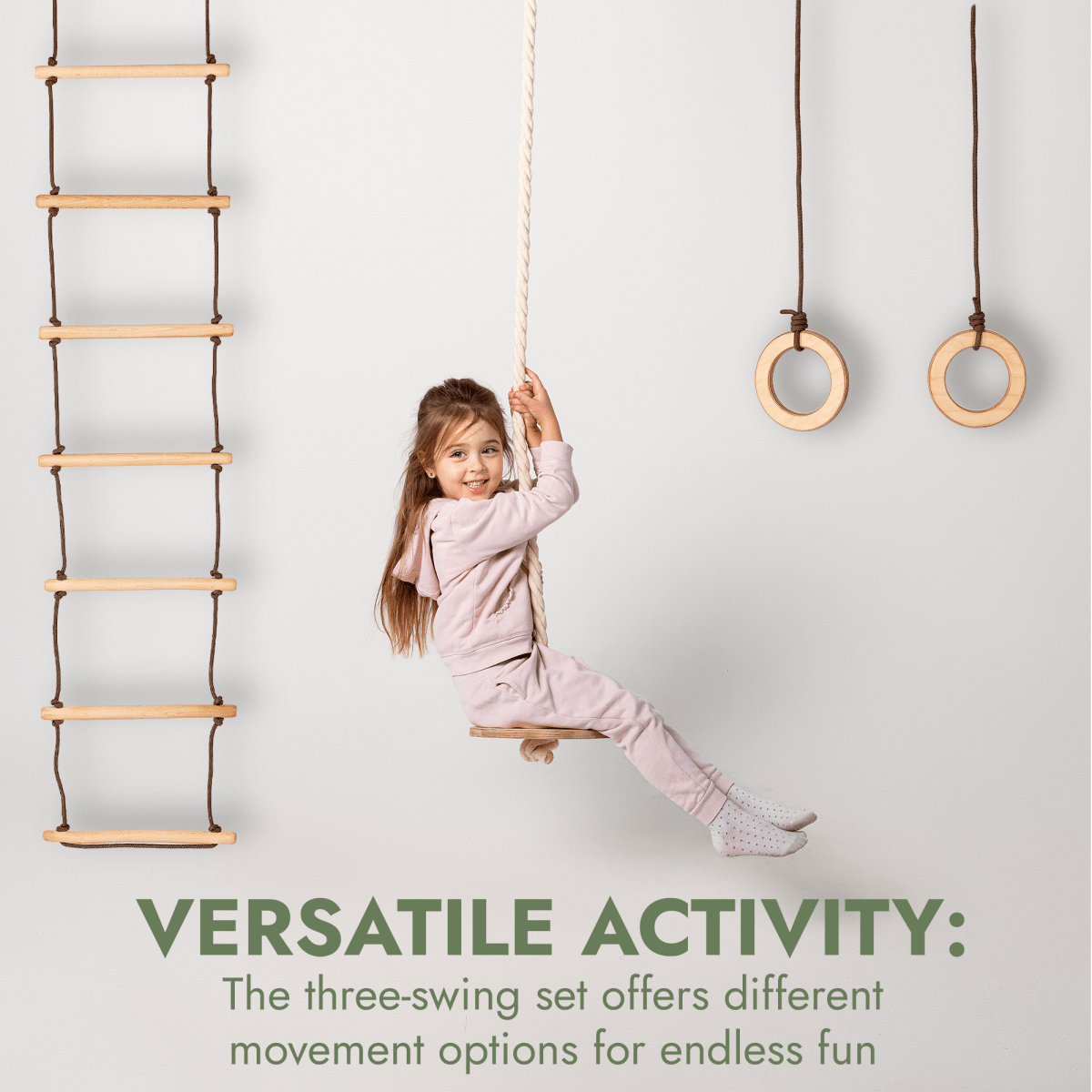 Goodevas 3-in-1 Swing & Climbing Set by Goodevas – BrightSprig