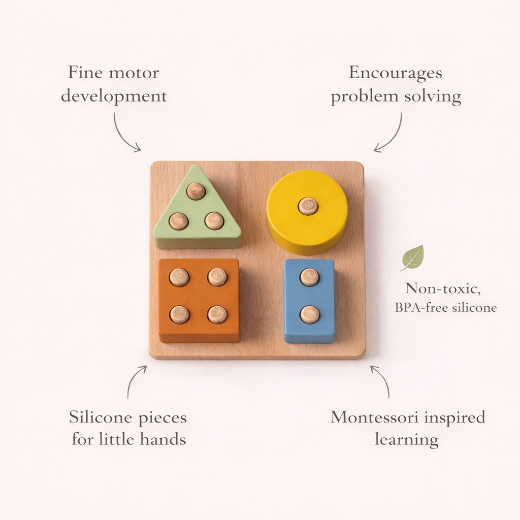 LYTL Montessori Shape Puzzle product view