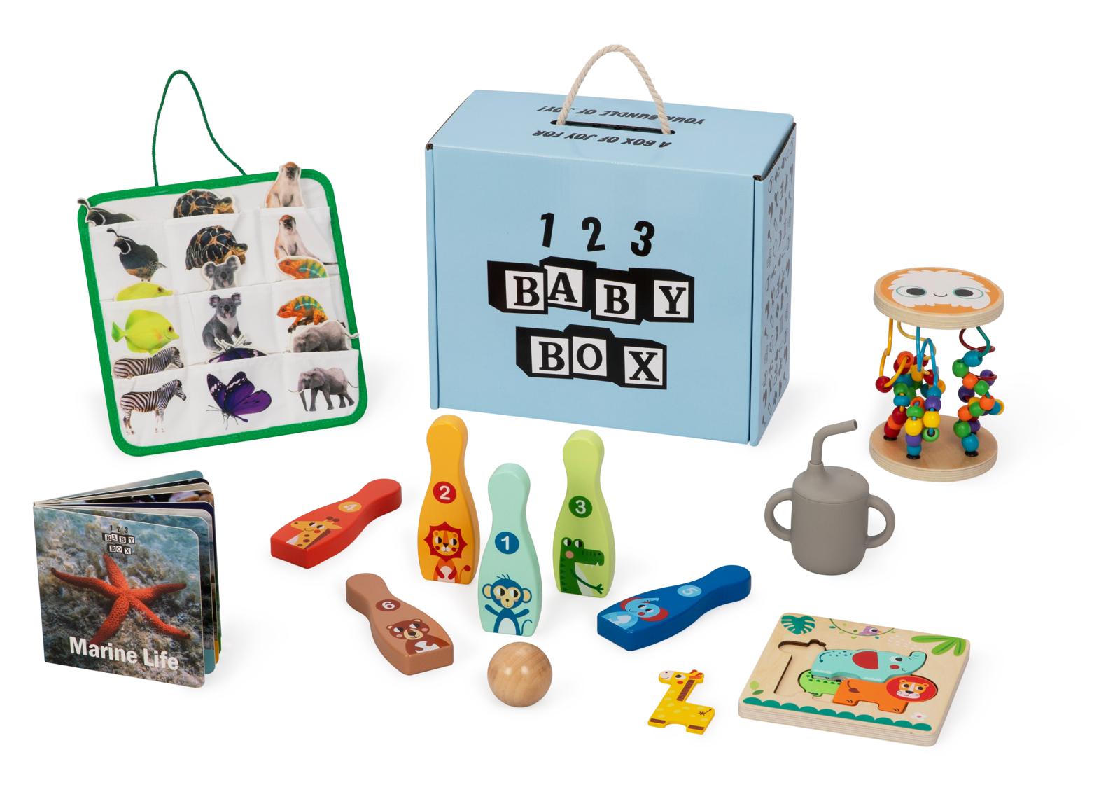 123 Baby Box Montessori Learning Box – 19-21 Months – BrightSprig