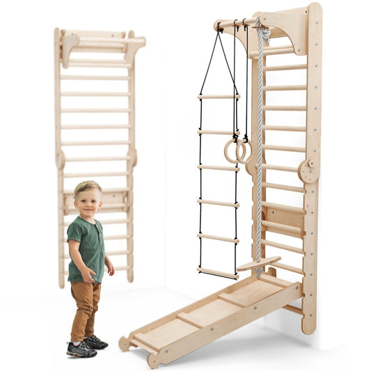 Goodevas 6-in-1 Swedish Wall Climbing Set by Goodevas – BrightSprig