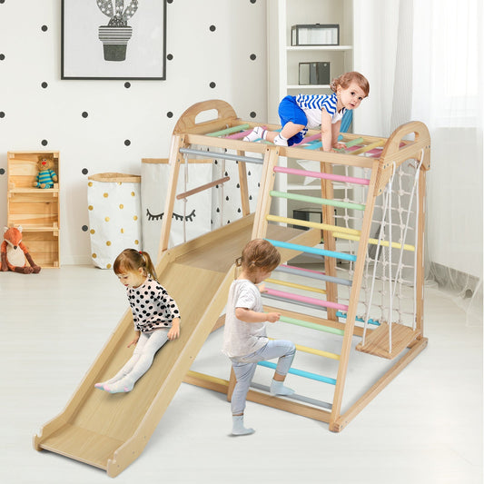 8-in-1 Wooden Montessori Jungle Gym – BrightSprig