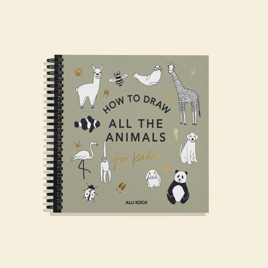 How to Draw All the Animals (Spiral) – BrightSprig