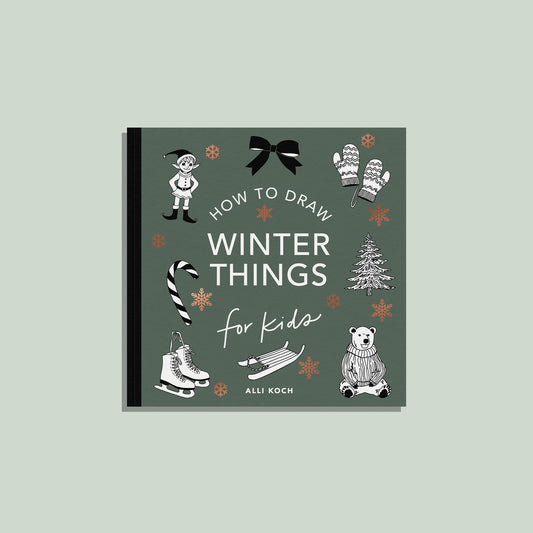 Winter Things: How to Draw Books for Kids – BrightSprig