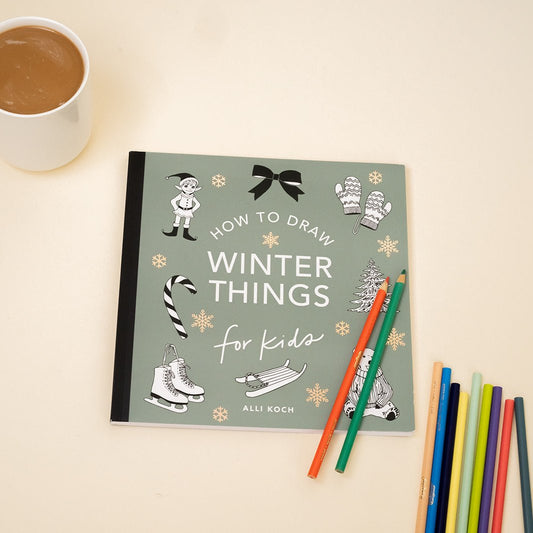 Winter Things: How to Draw Books for Kids – BrightSprig