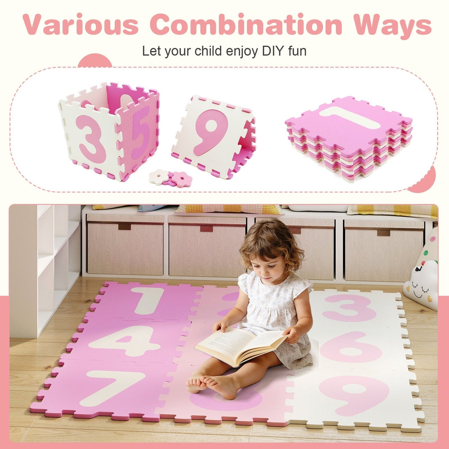 9-Piece Interlocking Activity Floor Mat – BrightSprig