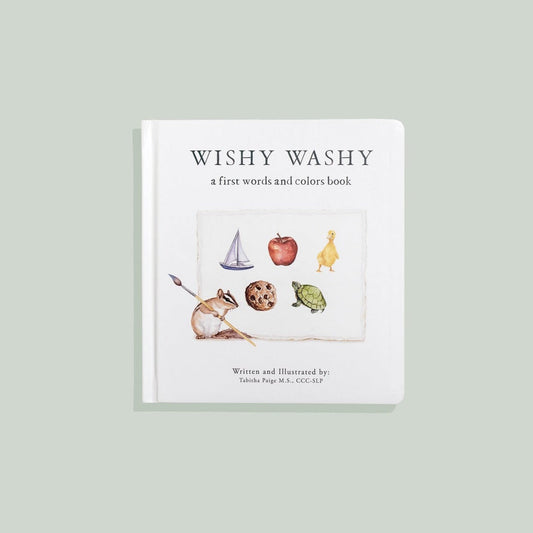 Wishy Washy Board Book of First Words & Colors – BrightSprig