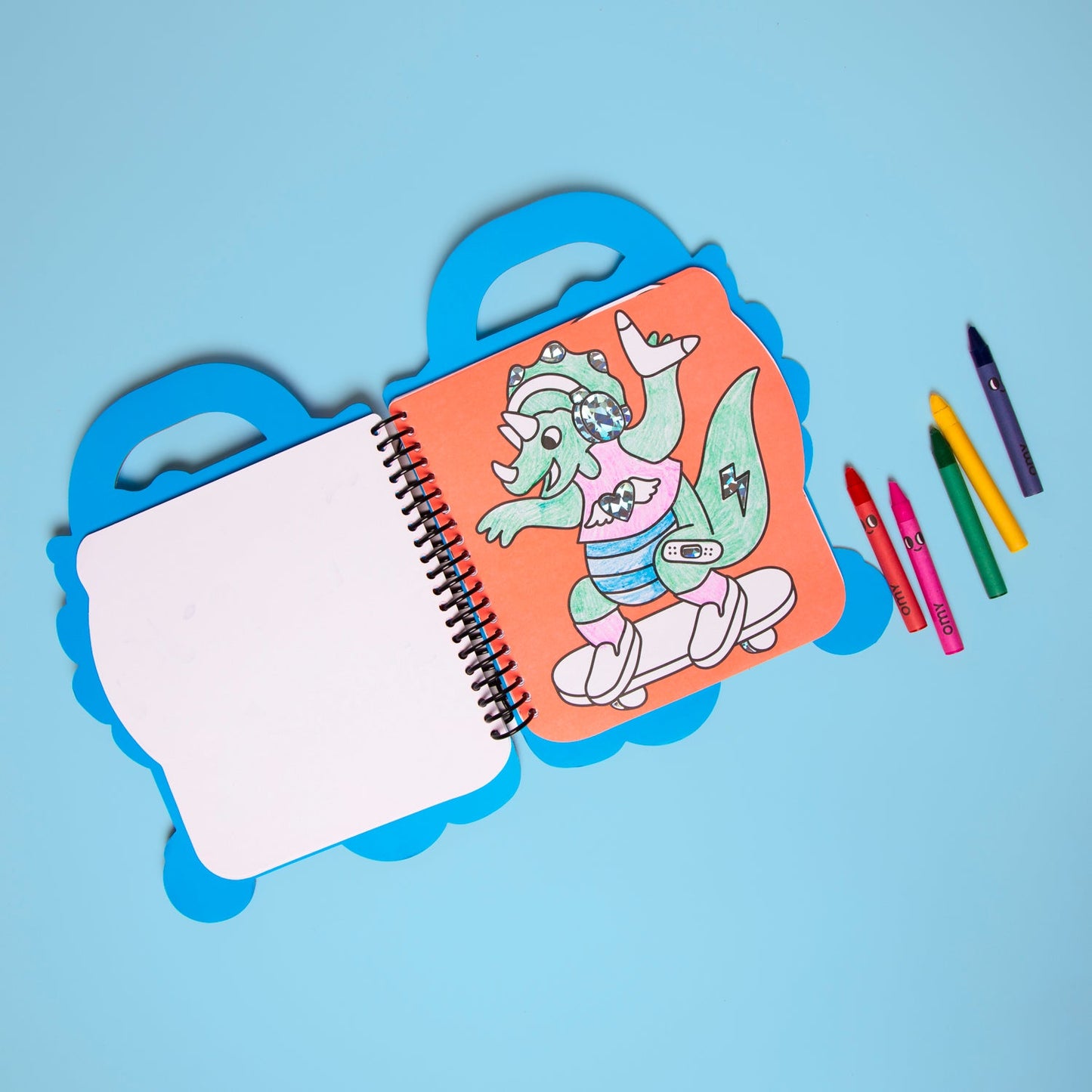 OMY Dino Coloring & Sticker Book product view
