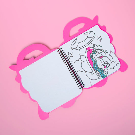 OMY Unicorn Coloring & Sticker Book product view