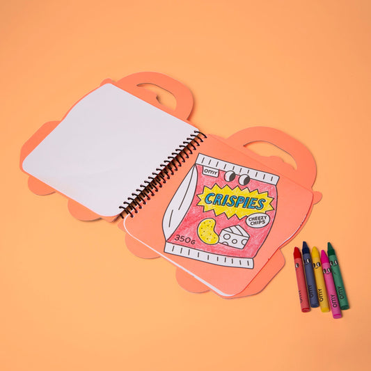 OMY Yummy Coloring & Sticker Book product view