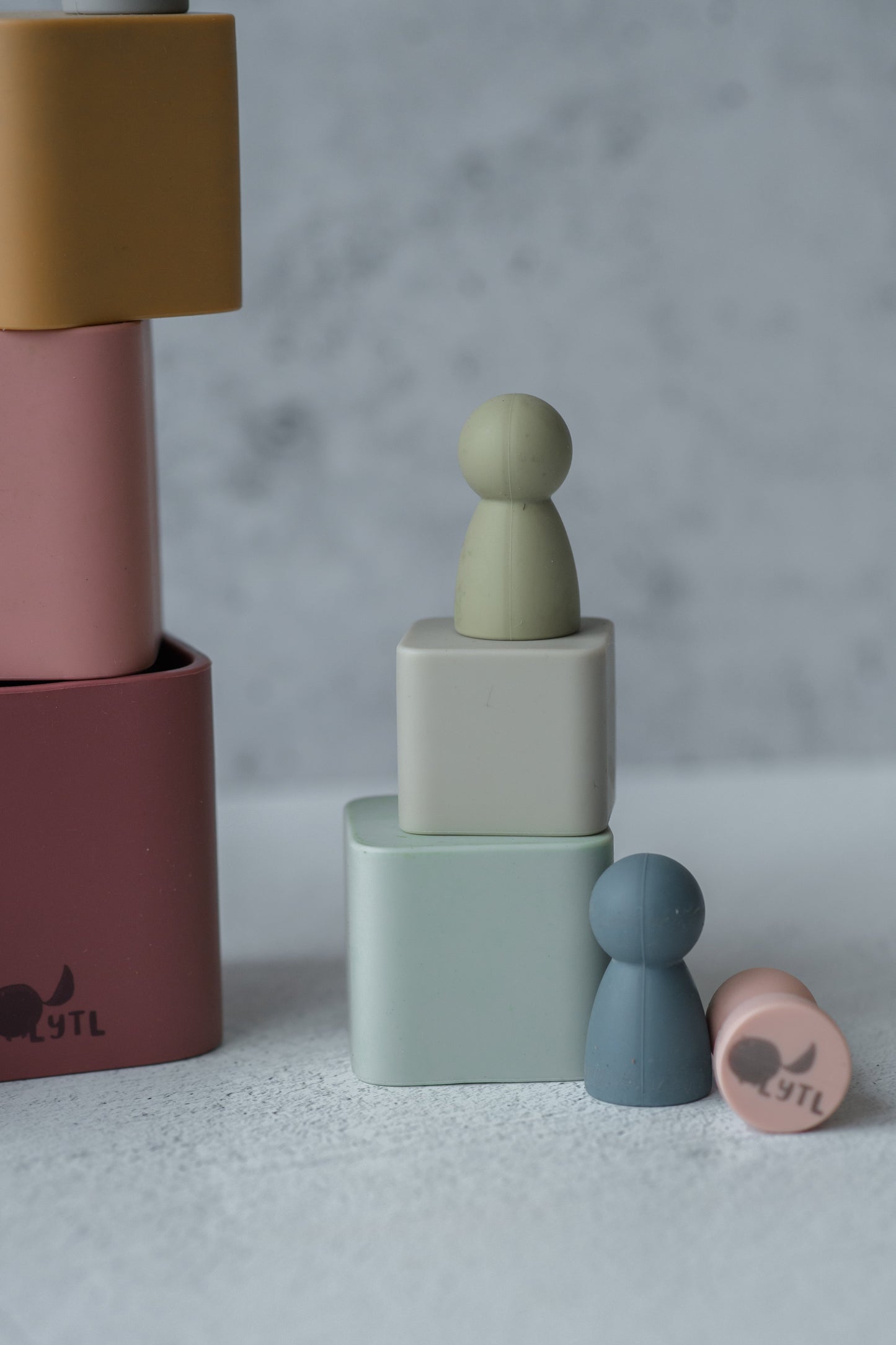 LYTL Mini Silicone Peg Dolls – Set of 6 product view