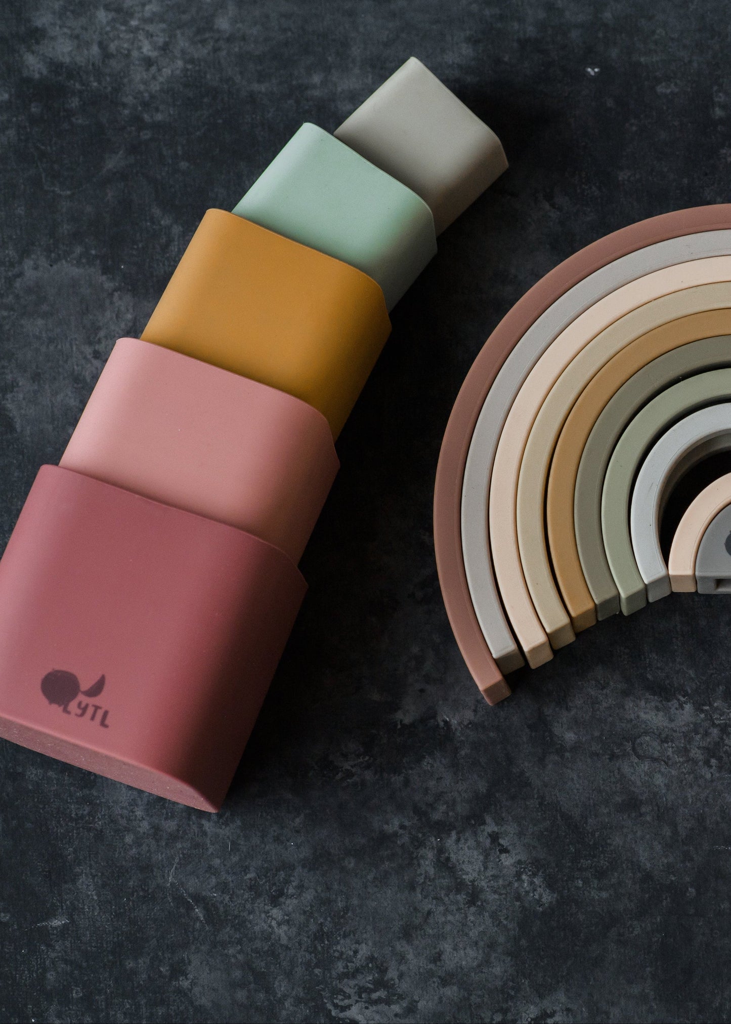 LYTL Silicone Stacking Cups – Set of 5 product view