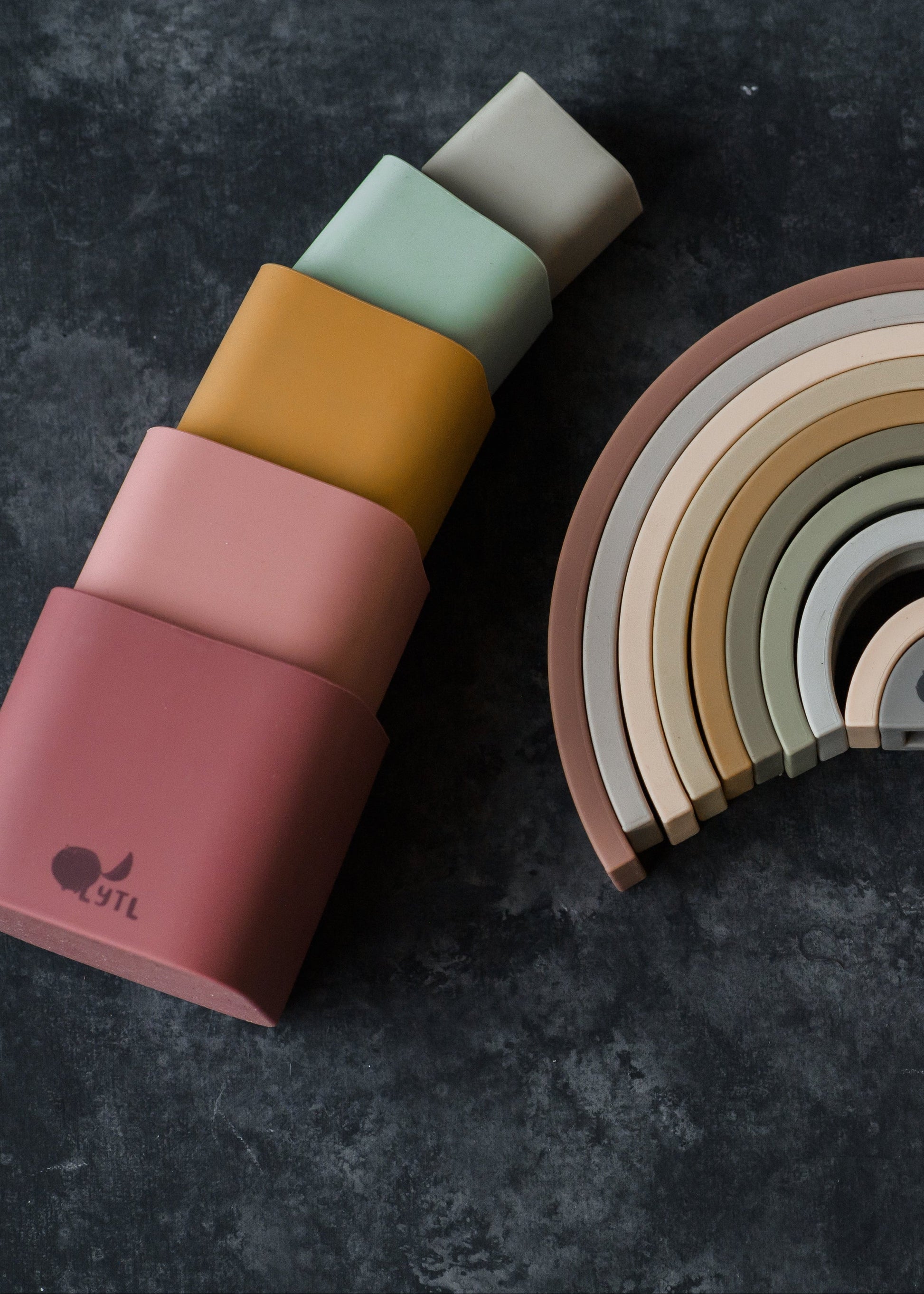 LYTL Silicone Stacking Cups – Set of 5 product view