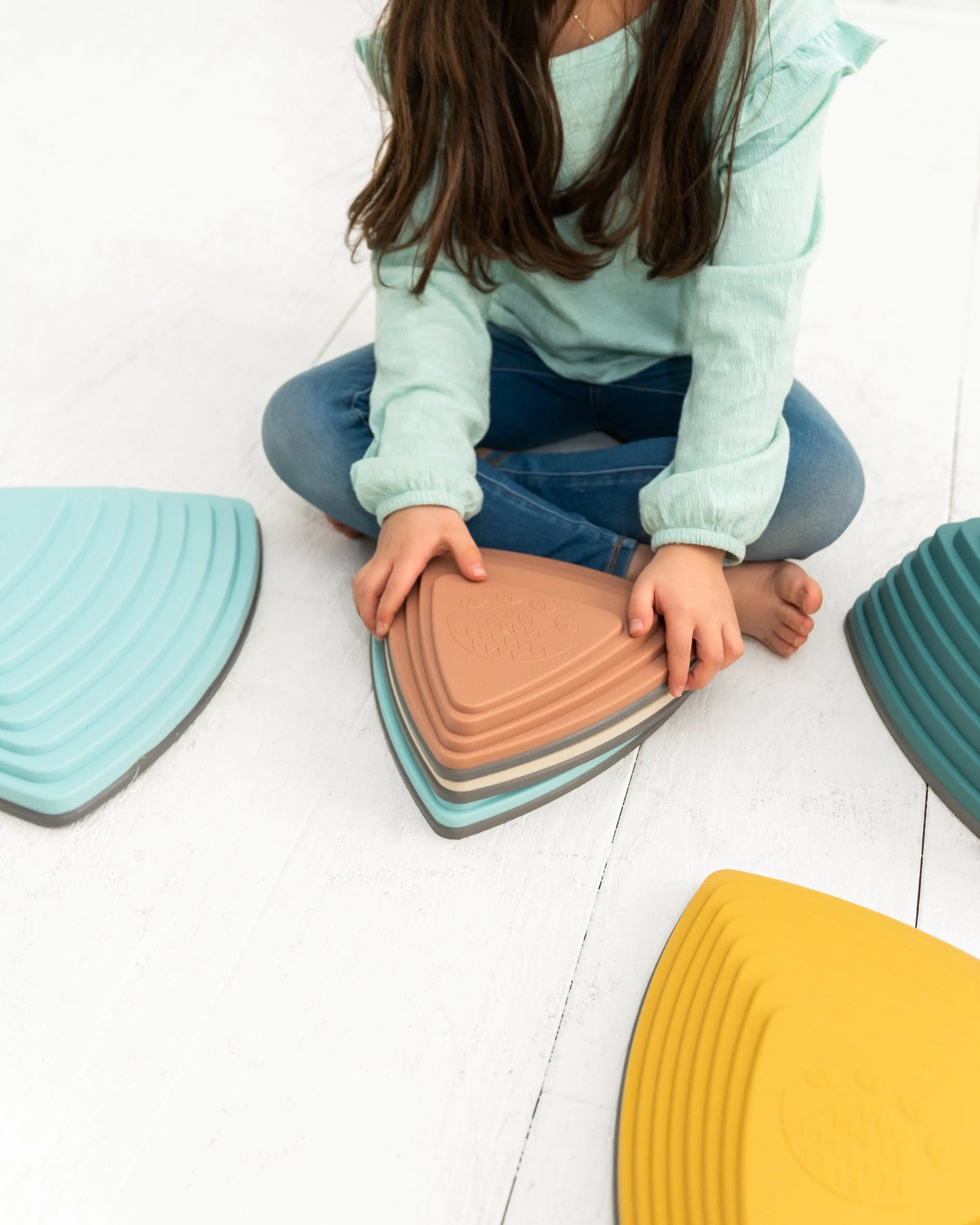 Everett & Avery Balance Stepping Stones- Sensory Stepping Stones – BrightSprig