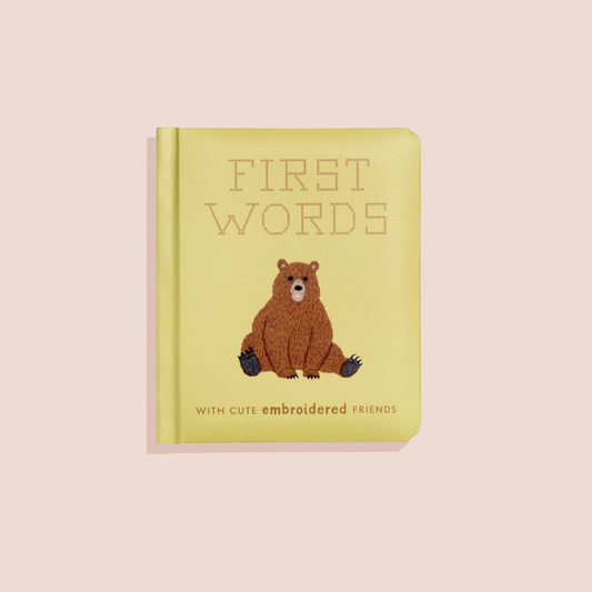 First Words with Cute Embroidered Friends – BrightSprig