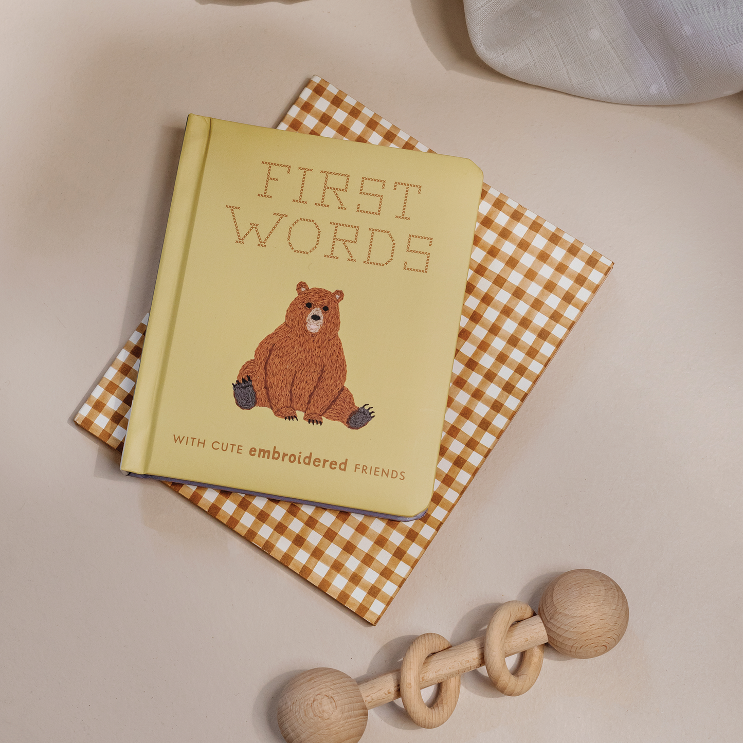 First Words with Cute Embroidered Friends – BrightSprig