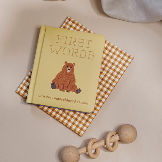 First Words with Cute Embroidered Friends – BrightSprig