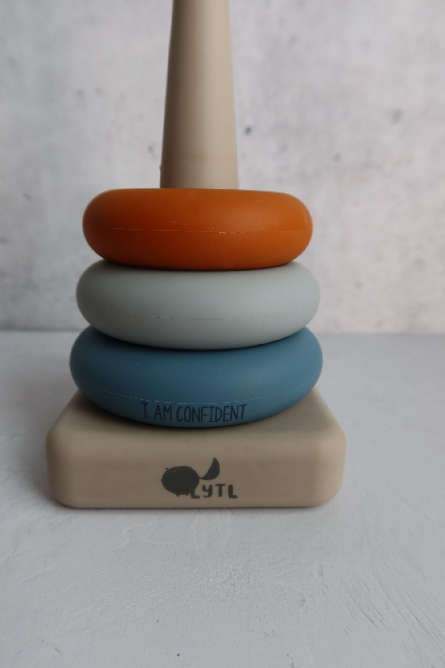 LYTL Silicone Ring Stacking Toy – 10 Piece product view