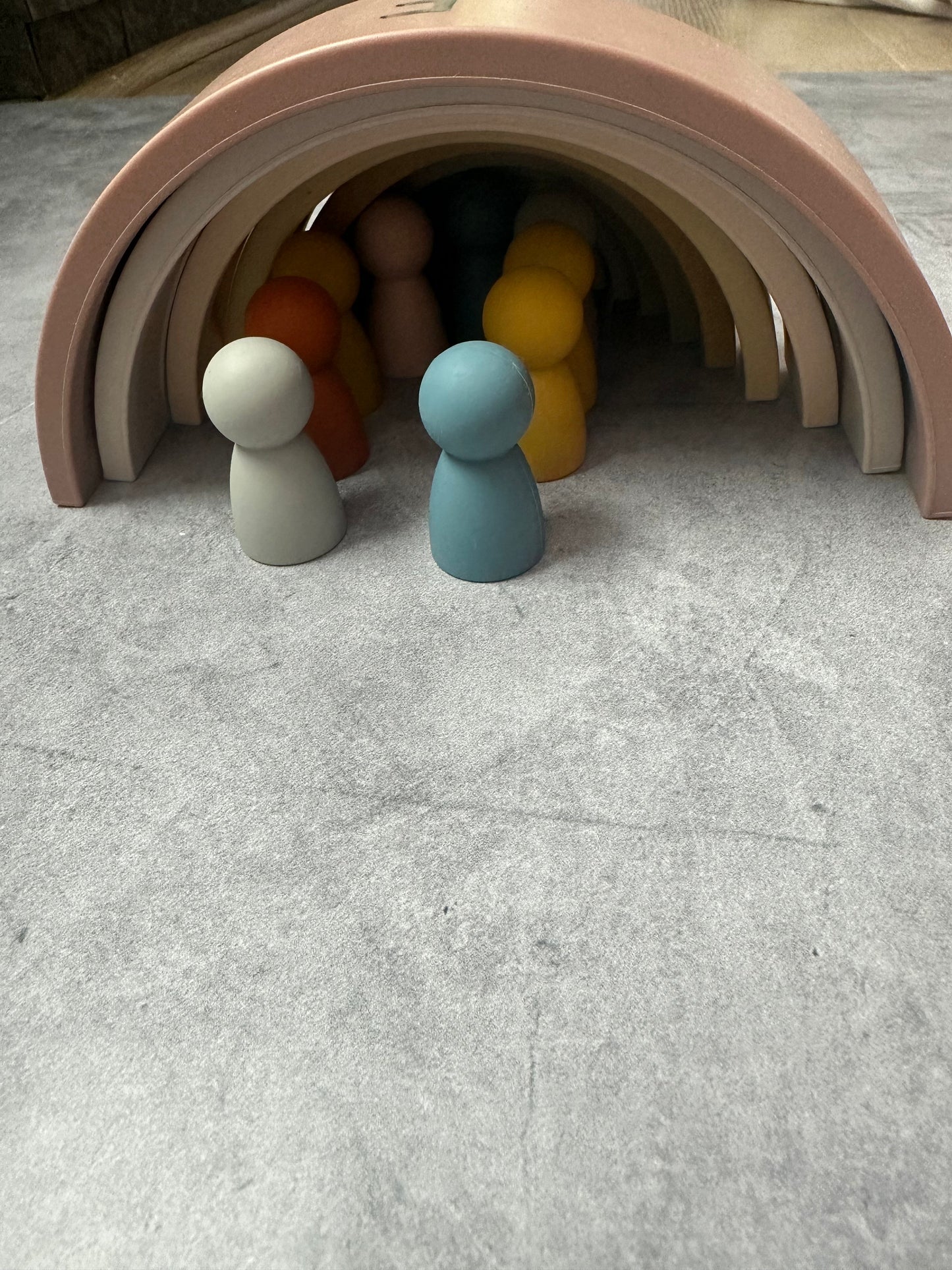 LYTL Mini Silicone Peg Dolls – Set of 6 product view