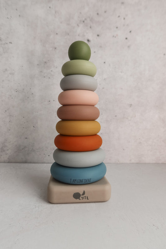 LYTL Silicone Ring Stacking Toy – 10 Piece