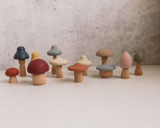 LYTL Mushroom Mix & Match Toy – 24 Piece