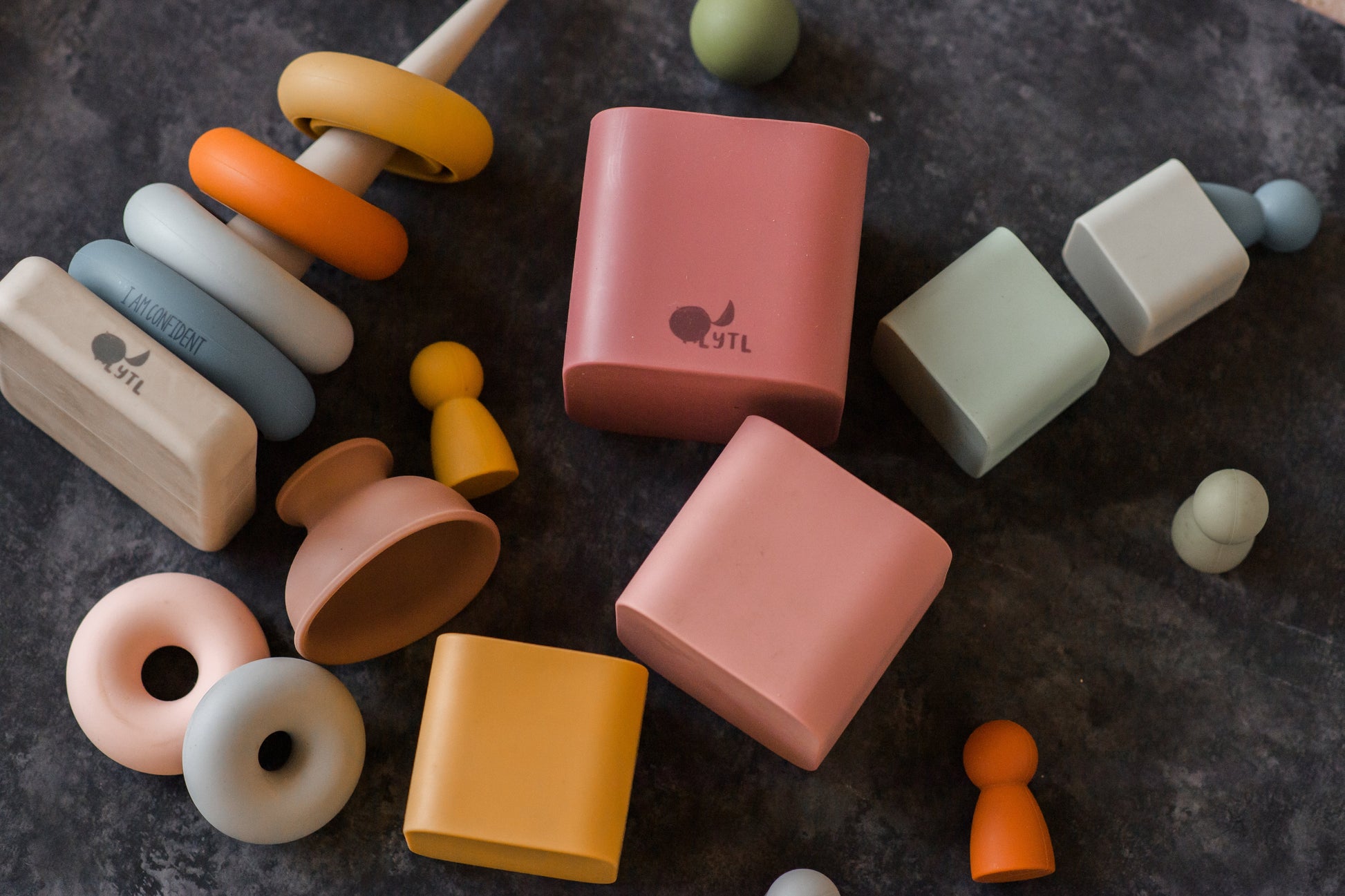 LYTL Mini Silicone Peg Dolls – Set of 6 product view