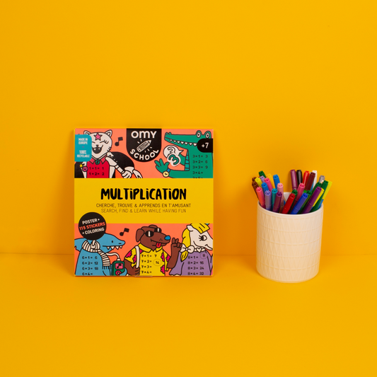 OMY Multiplication Learning Poster