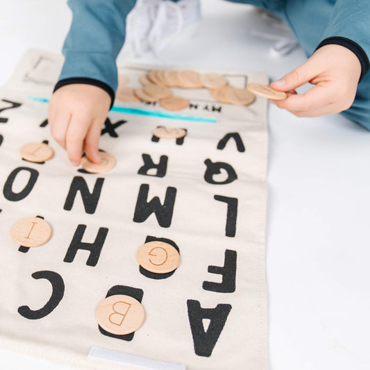 ABC Play Mat – Educational & Portable Alphabet Play for Kids – BrightSprig