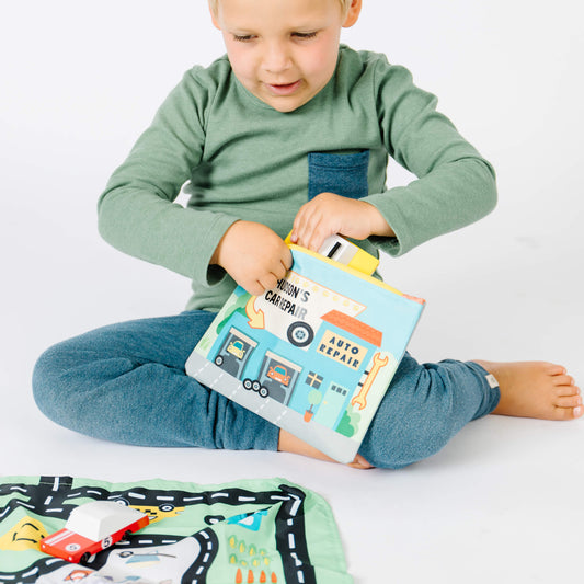 Toy Car Mat with Cars - All-in-One Travel Play Set – BrightSprig