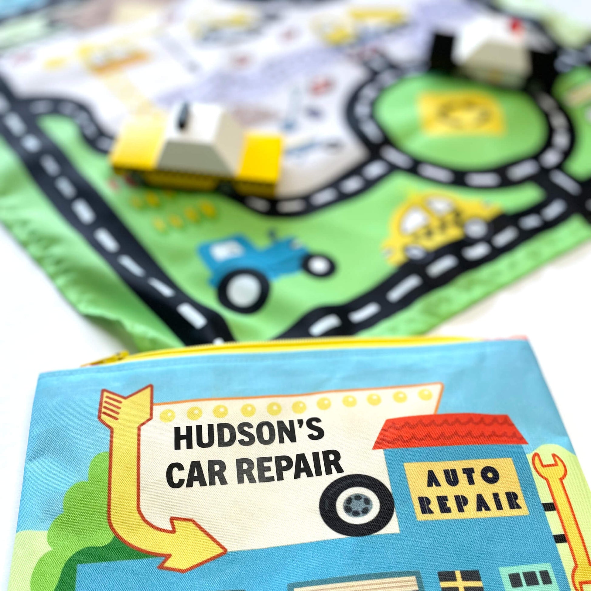Toy Car Mat with Cars - All-in-One Travel Play Set – BrightSprig