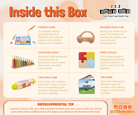 123 Baby Box Montessori Learning Box – 25-27 Months – BrightSprig
