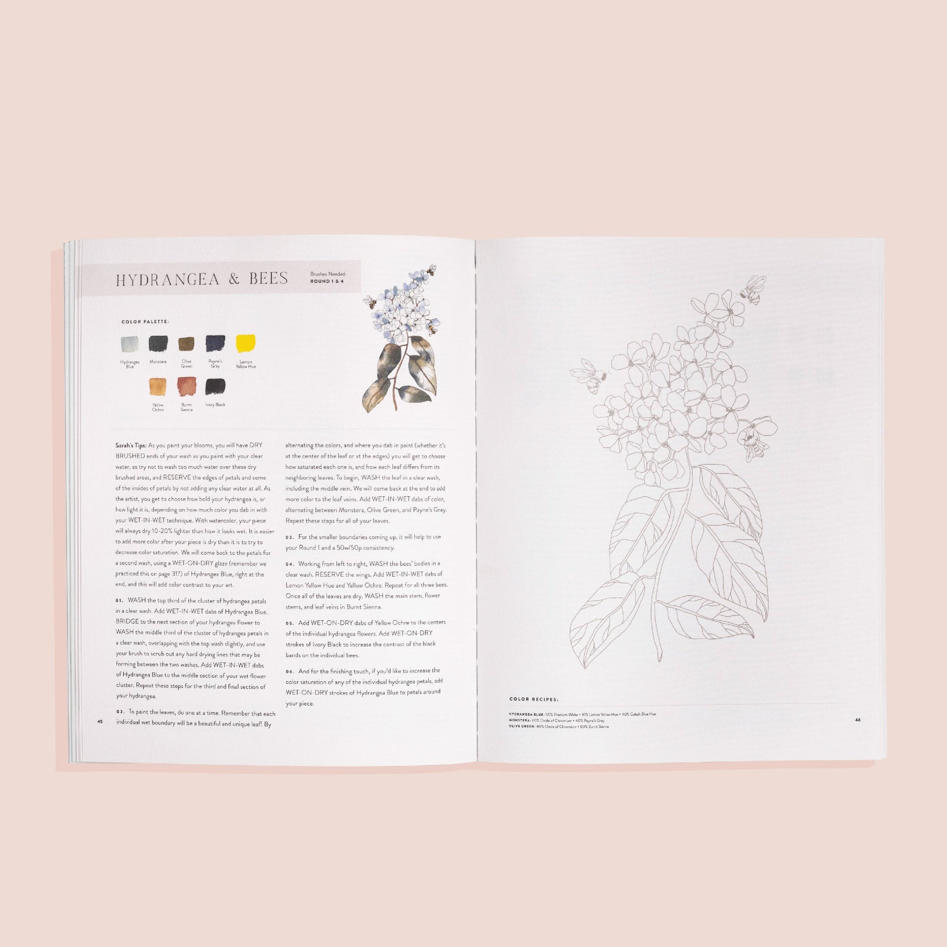 Watercolor Workbook: Flowers, Feathers, and Animal Friends – BrightSprig