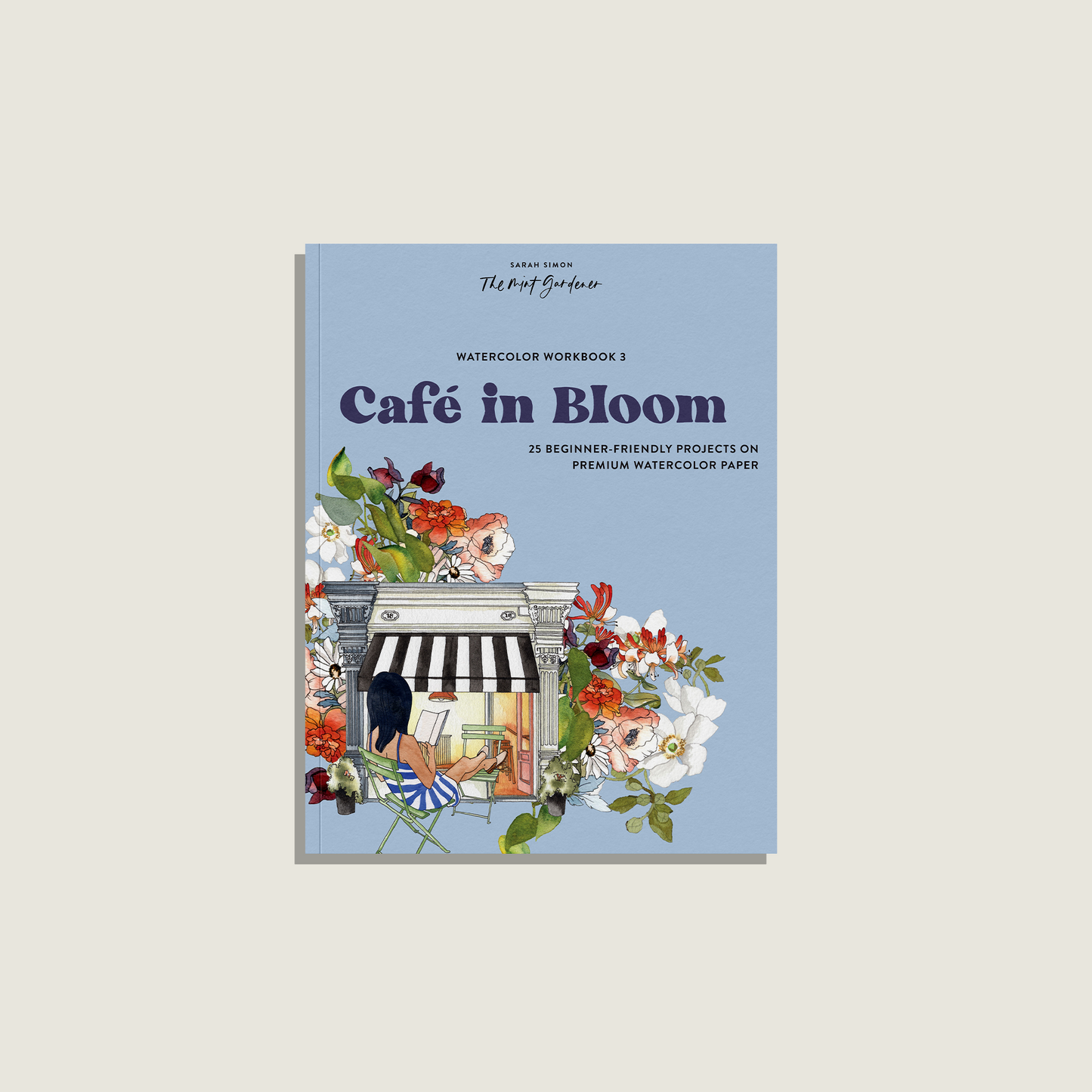 Watercolor Workbook: Café in Bloom – BrightSprig