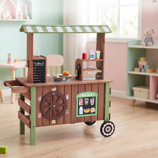 Wooden Grocery Store Pretend Play Set – BrightSprig